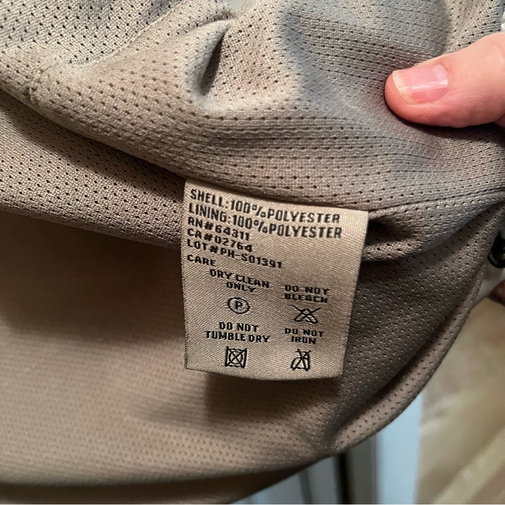 Rainforest Beige Lightweight Jacket With Stand-Up… - image 3